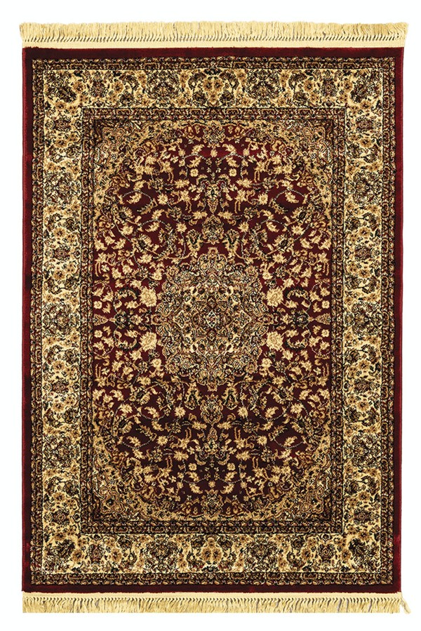 ΧΑΛΙ PERSIA 5649 BURGUNDY ΜΕ ΚΡΟΣΣΙ - 133X190 NewPlan