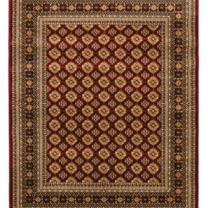 ΧΑΛΙ PERSIA 7838 BURGUNDY ΜΕ ΚΡΟΣΣΙ - 080X150 NewPlan