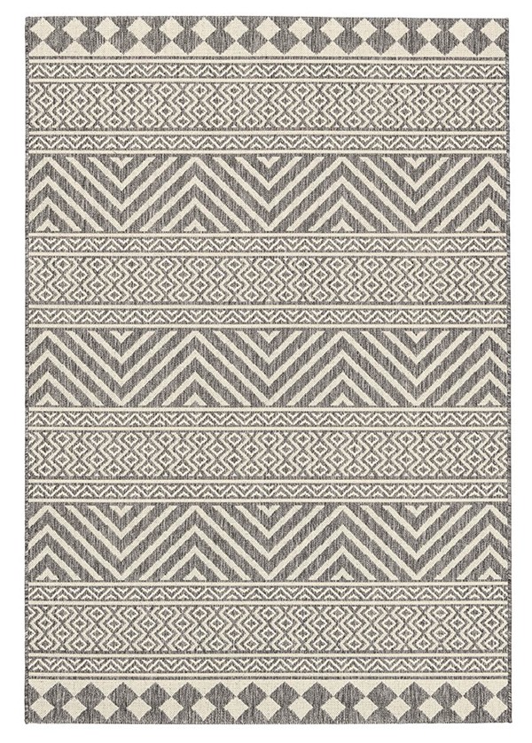 ΧΑΛΙ ETHNIK 7525D GREY-ECRU - 133X190 NewPlan