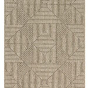 ΧΑΛΙ ETHNIK 2011C BROWN/CARAMEL BEIGE - 133X190 NewPlan
