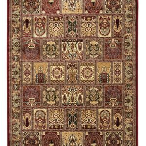 ΧΑΛΙ PERSIA 6283 BURGUNDY ΜΕ ΚΡΟΣΣΙ - 080X150 NewPlan