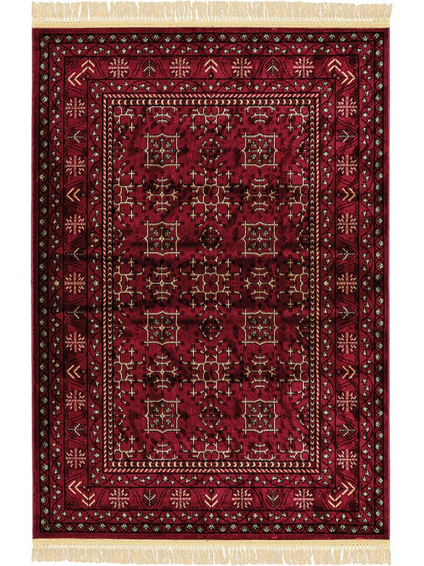 ΧΑΛΙ PERSIA 315 BURGUNDY ΜΕ ΚΡΟΣΣΙ - 160X230 NewPlan