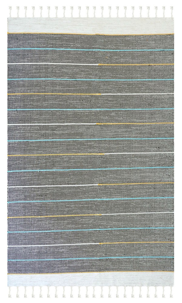 ΧΑΛΙ RIBELLA ΧΕΙΡΟΠΟΙΗΤΟ 100 D.GREY - 200X285 NewPlan