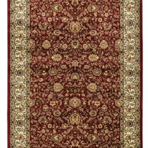 ΧΑΛΙ PERSIA 1533 BURGUNDY ΜΕ ΚΡΟΣΣΙ - SET067(2x140,1x200) NewPlan