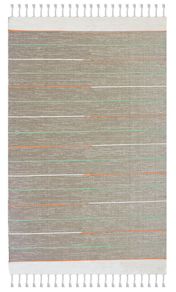 ΧΑΛΙ RIBELLA ΧΕΙΡΟΠΟΙΗΤΟ 500 L.GREY - 200X285 NewPlan